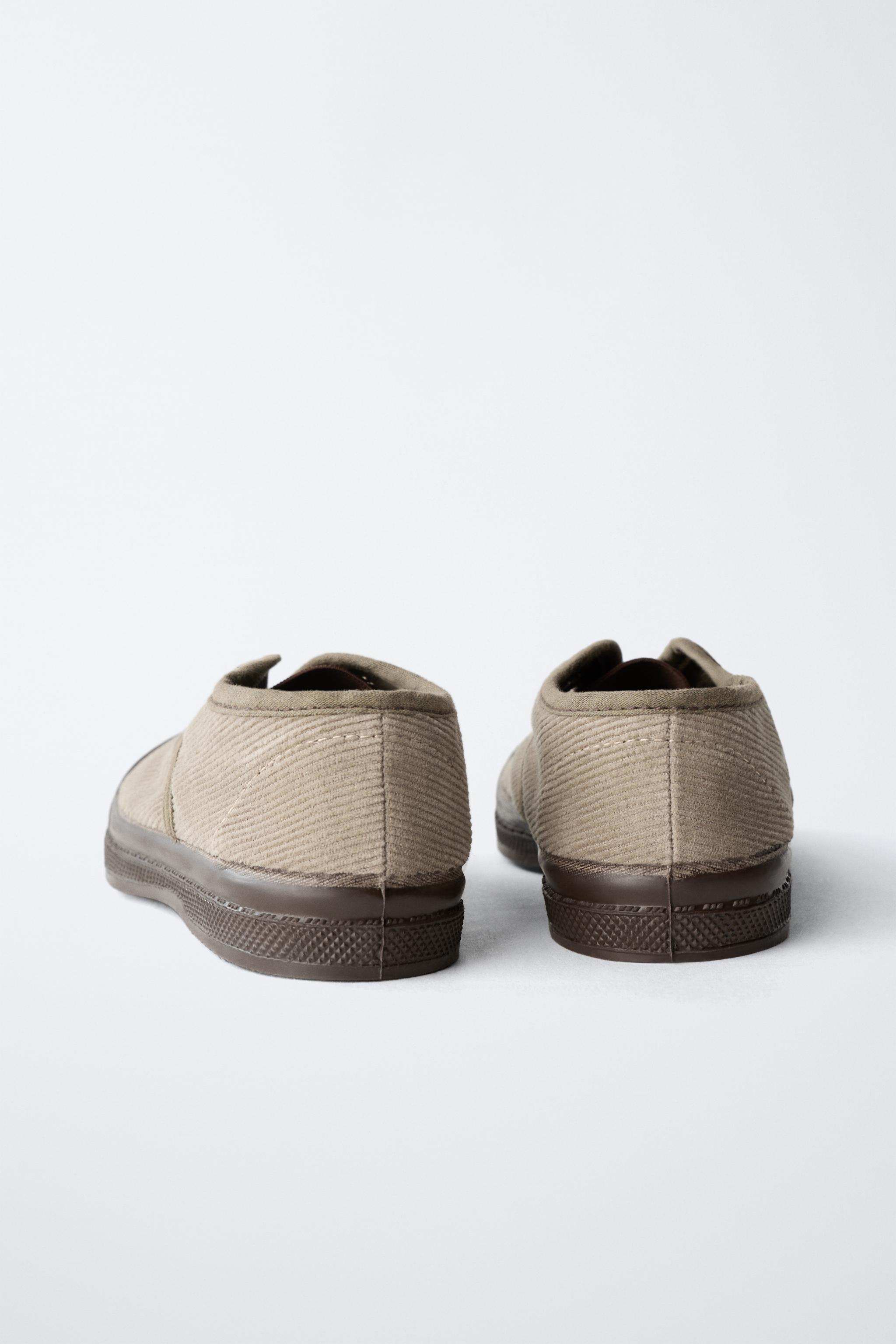 BENSIMON ® X ZARA CORDUROY SNEAKERS